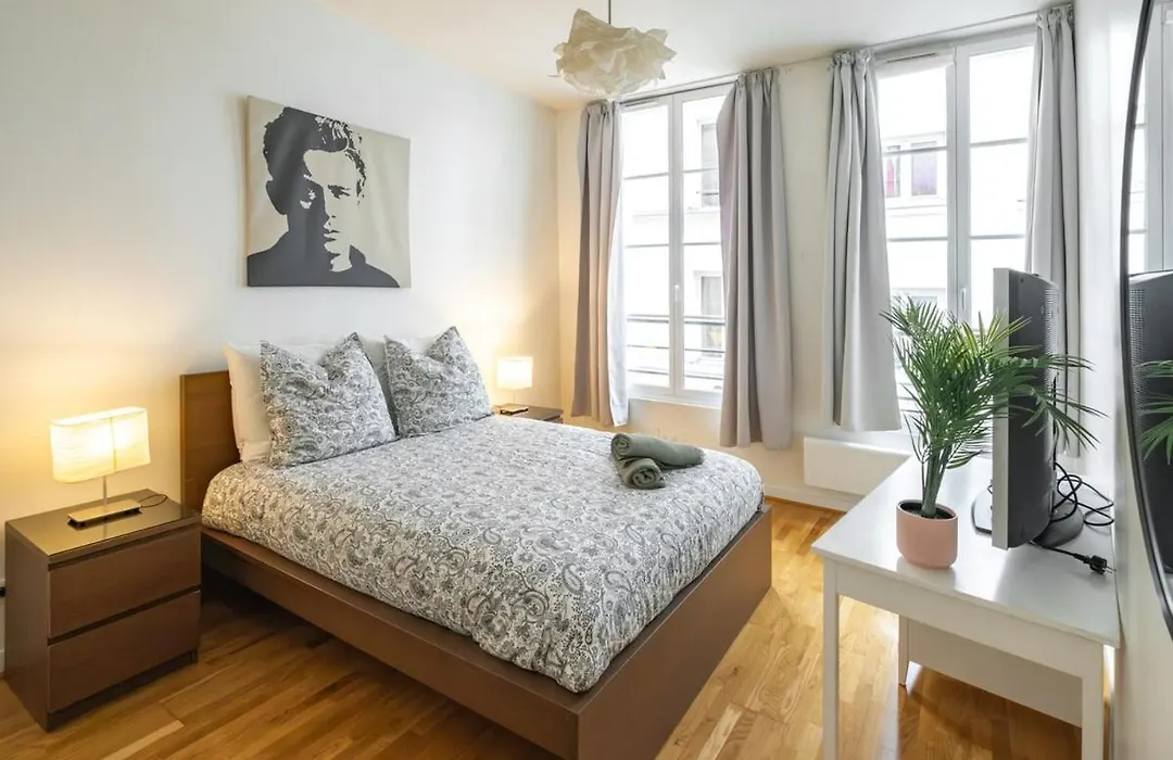 Elegant Duplex Montorgueil - 6 Guests-1